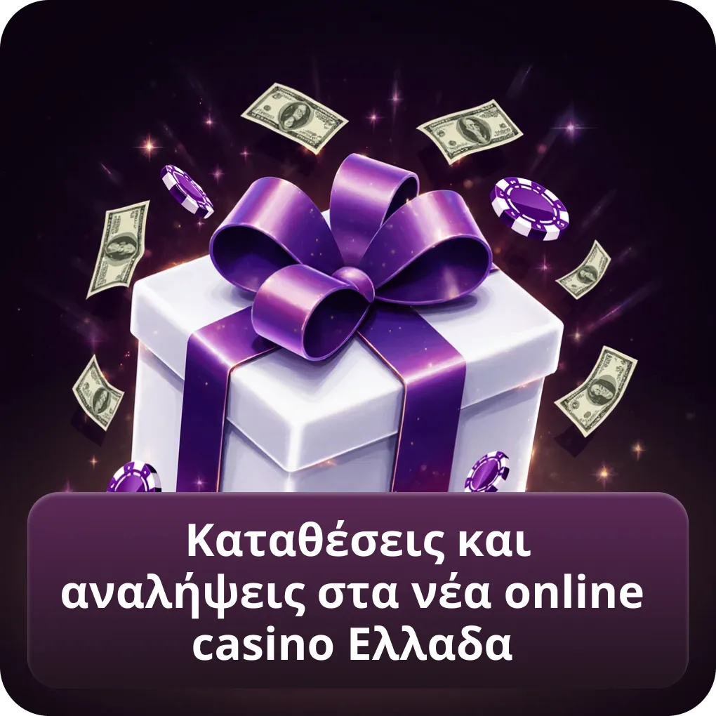 Καταθέσεις και αναλήψεις στα νέα online casino Ελλαδα